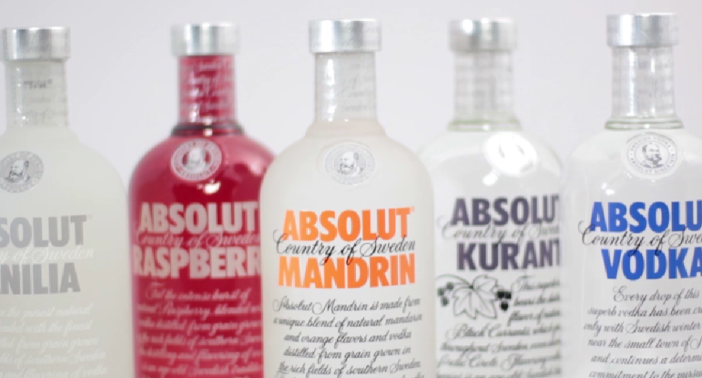 Absolut Vodka - Popular Brand Of Vodka