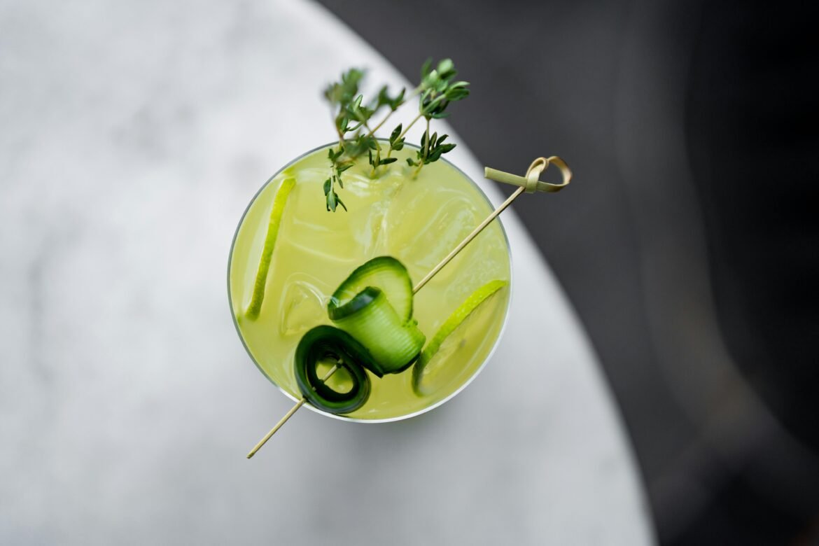 Cucumber Mint Cocktail