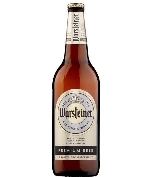 Warsteiner popular german beer